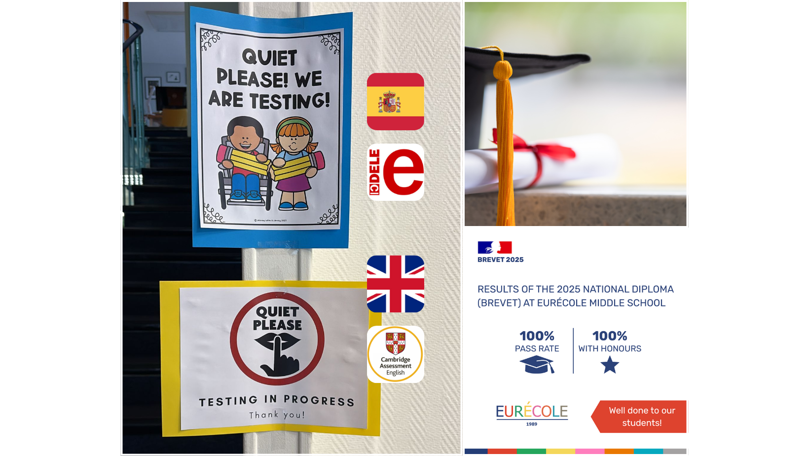 3. Examens EN examens cambridge passés par les élèves de notre école bilingue à paris