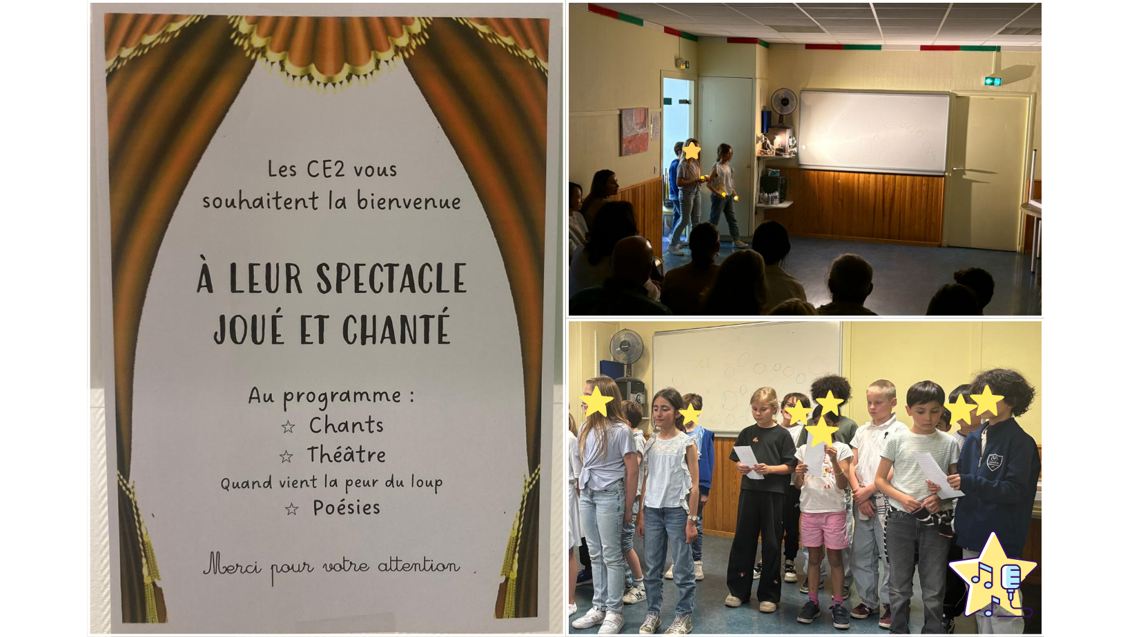7. Spectacle des CE2 Le spectacle de fin d'année des CE2 au sein d'Eurécole, école privée bilingue à Paris