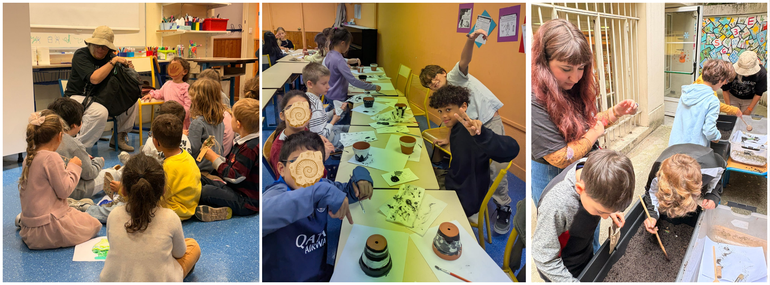 journée archéologie à eurécole ecole internationale