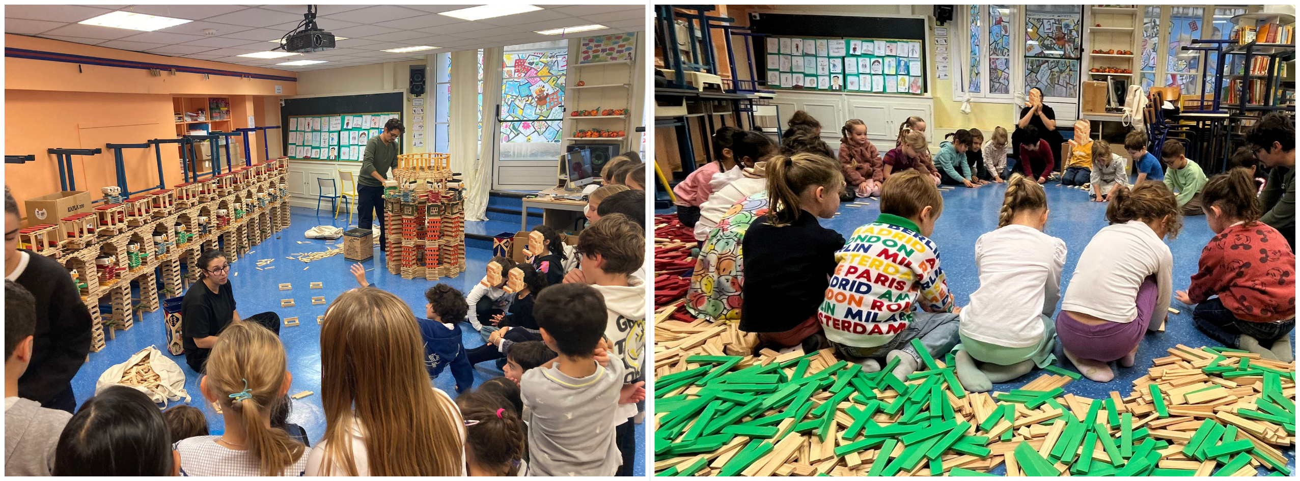 journée kapla à eurecole ecole internationale