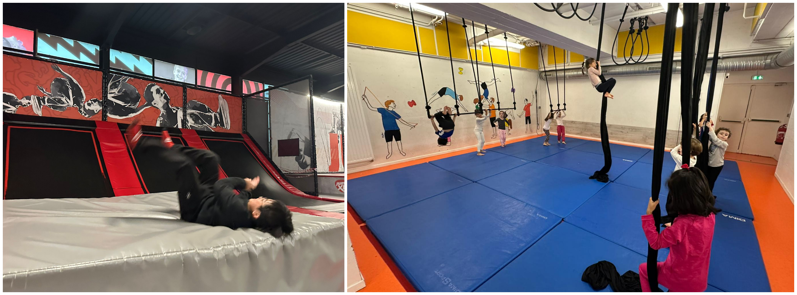 semaine sport trampoline eurécole ecole internationale
