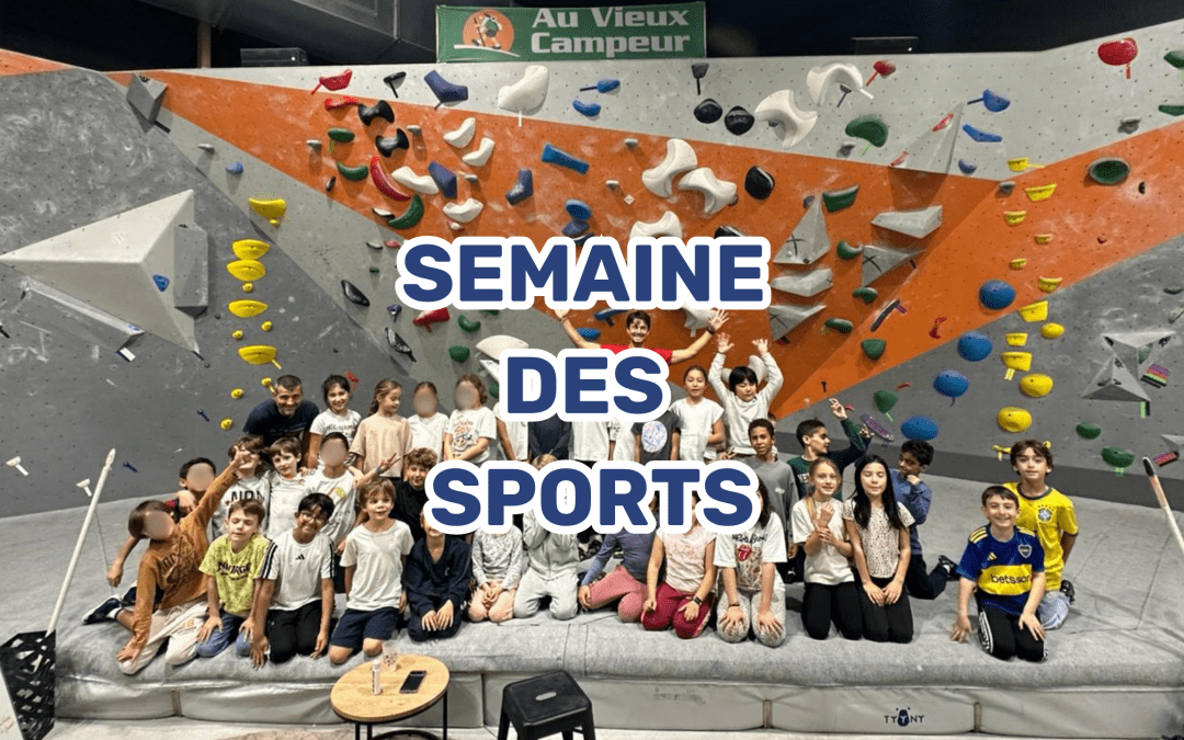 La Semaine des Sports à l’école primaire bilingue Eurécole