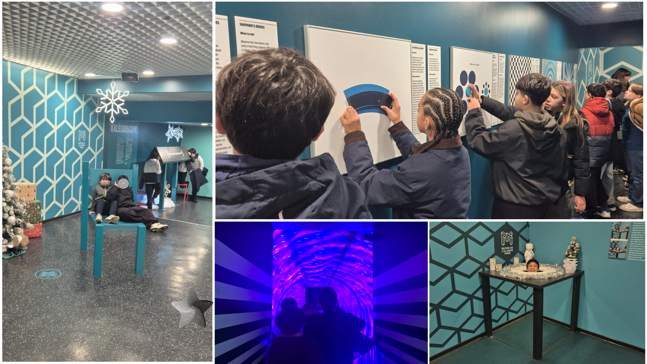 international middle school paris eurécole musée illusion