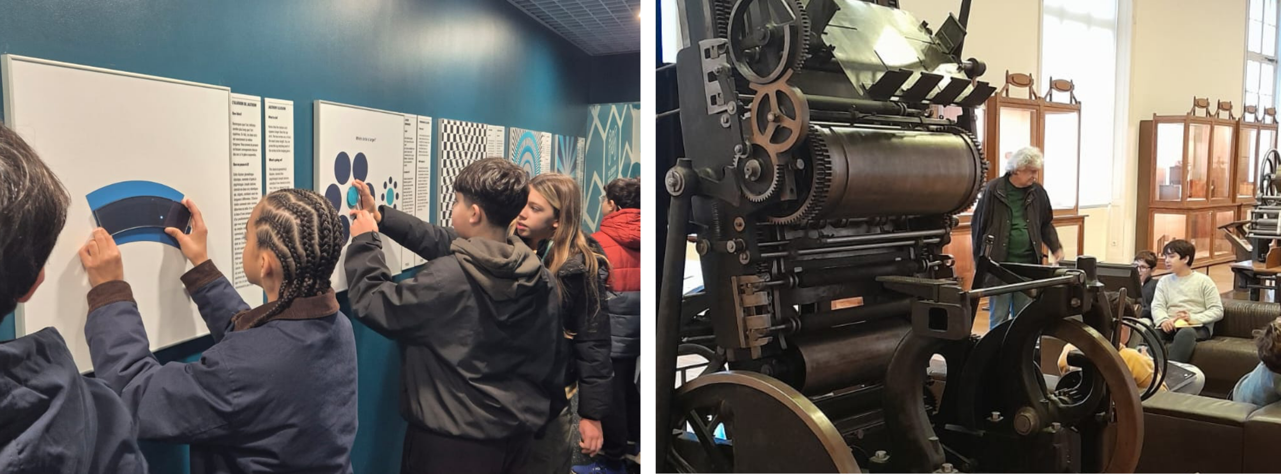 sortie musée pour les collégiens d'eurecole