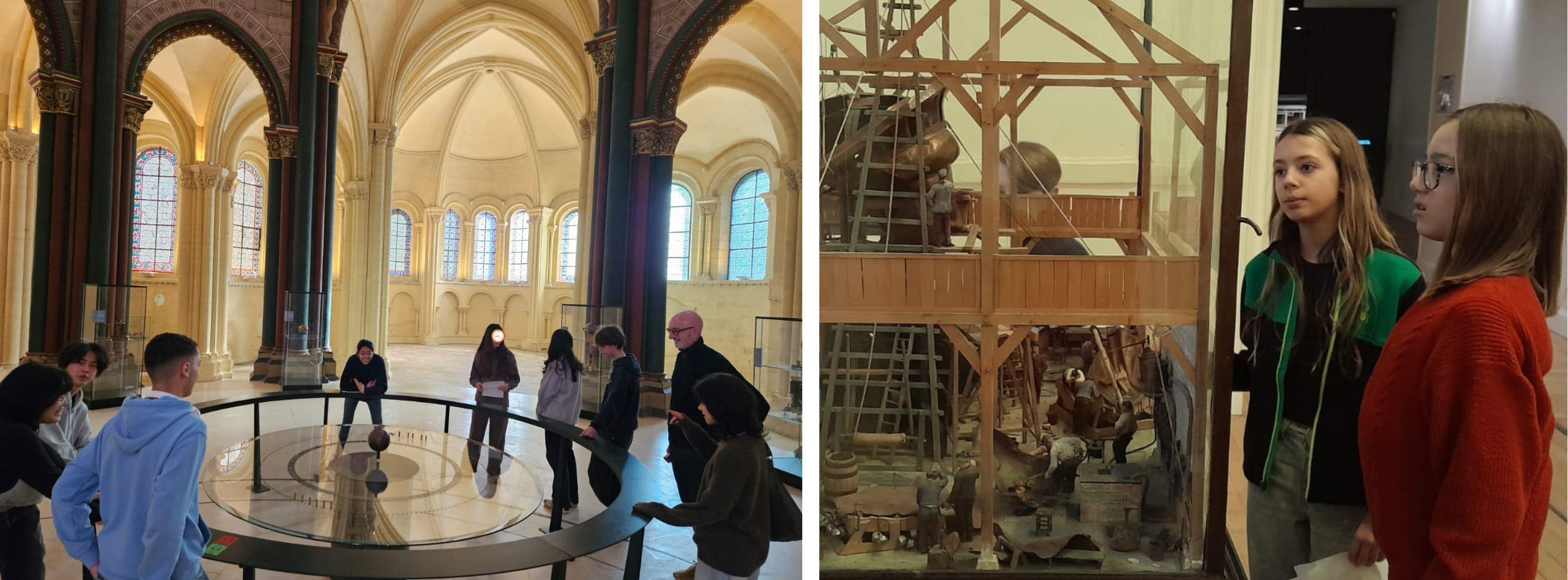 sortie musée de l'économie pour les élèves du collège international eurecole