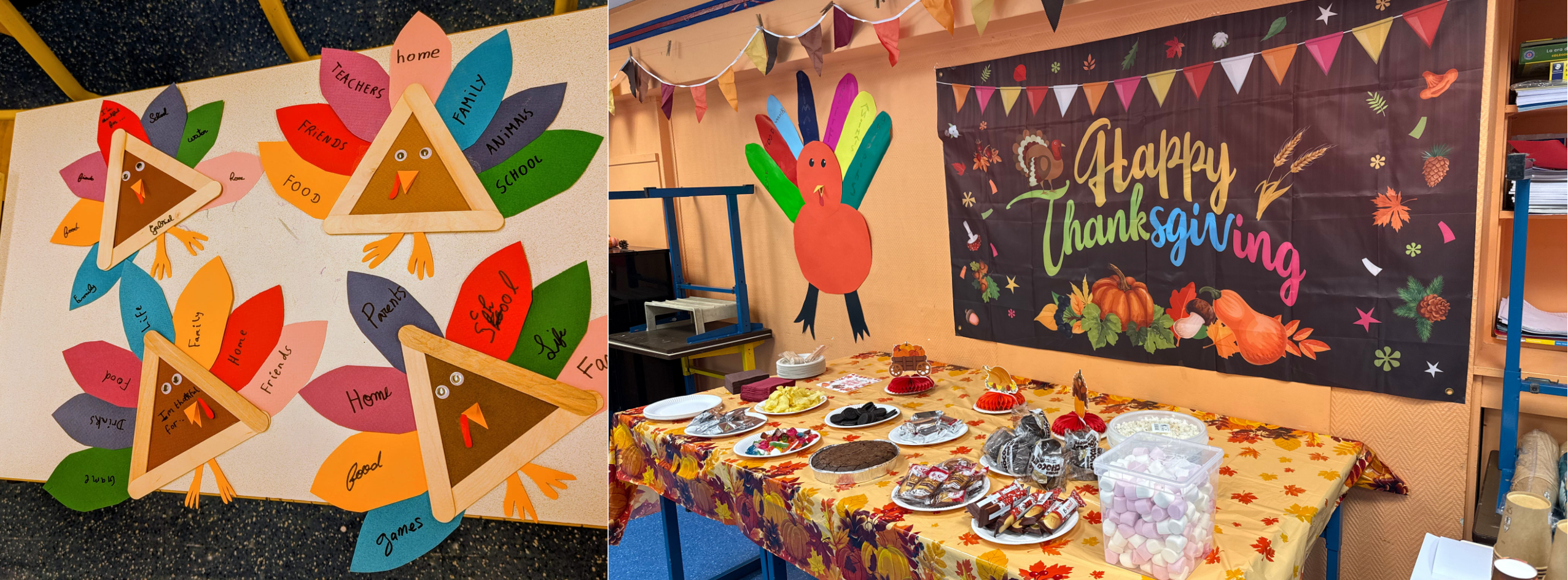 thanksgiving célébré à eurecole