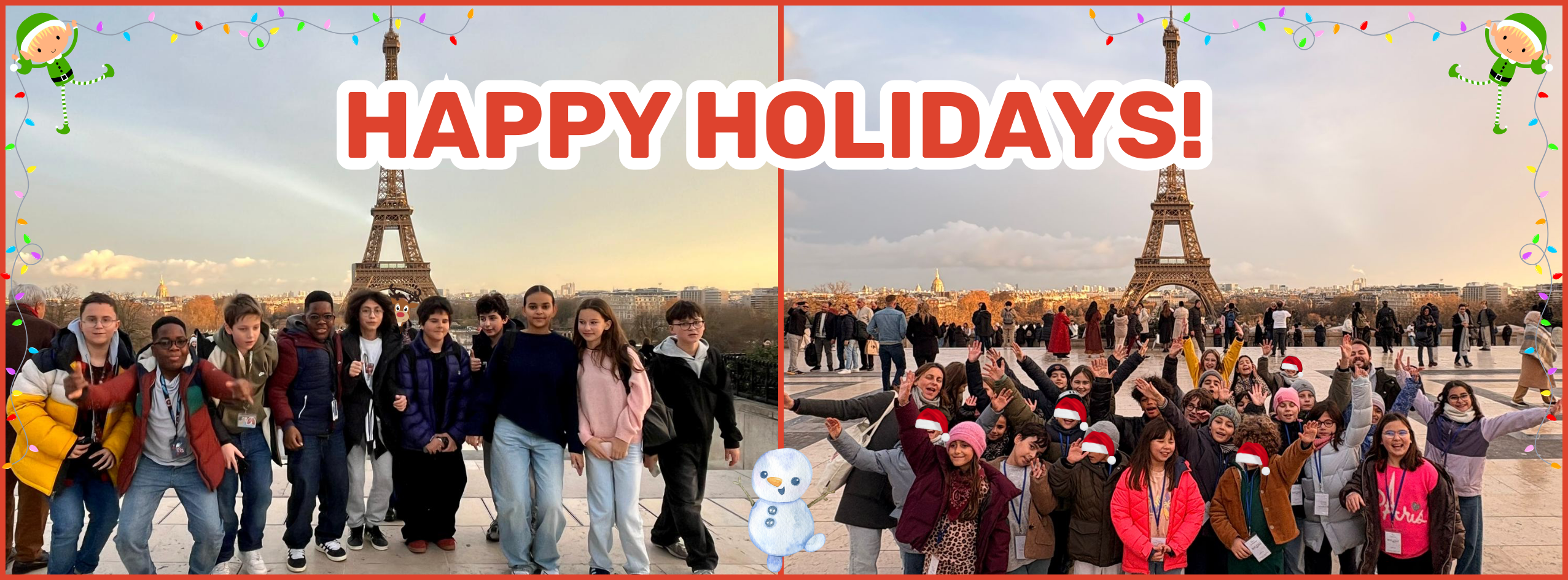 Happy Holidays at Eurecole