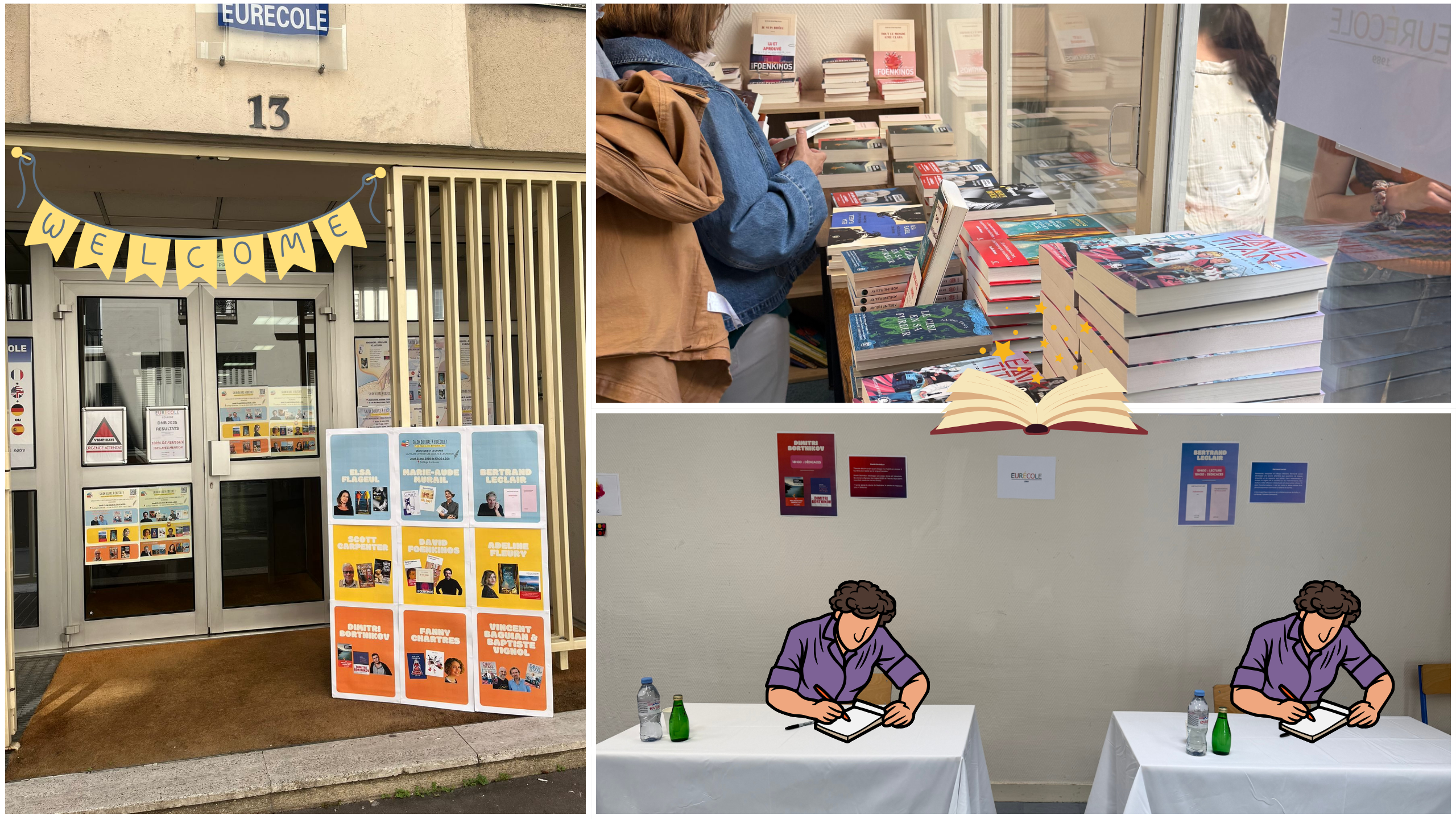 salon du livre college international eurecole chimie