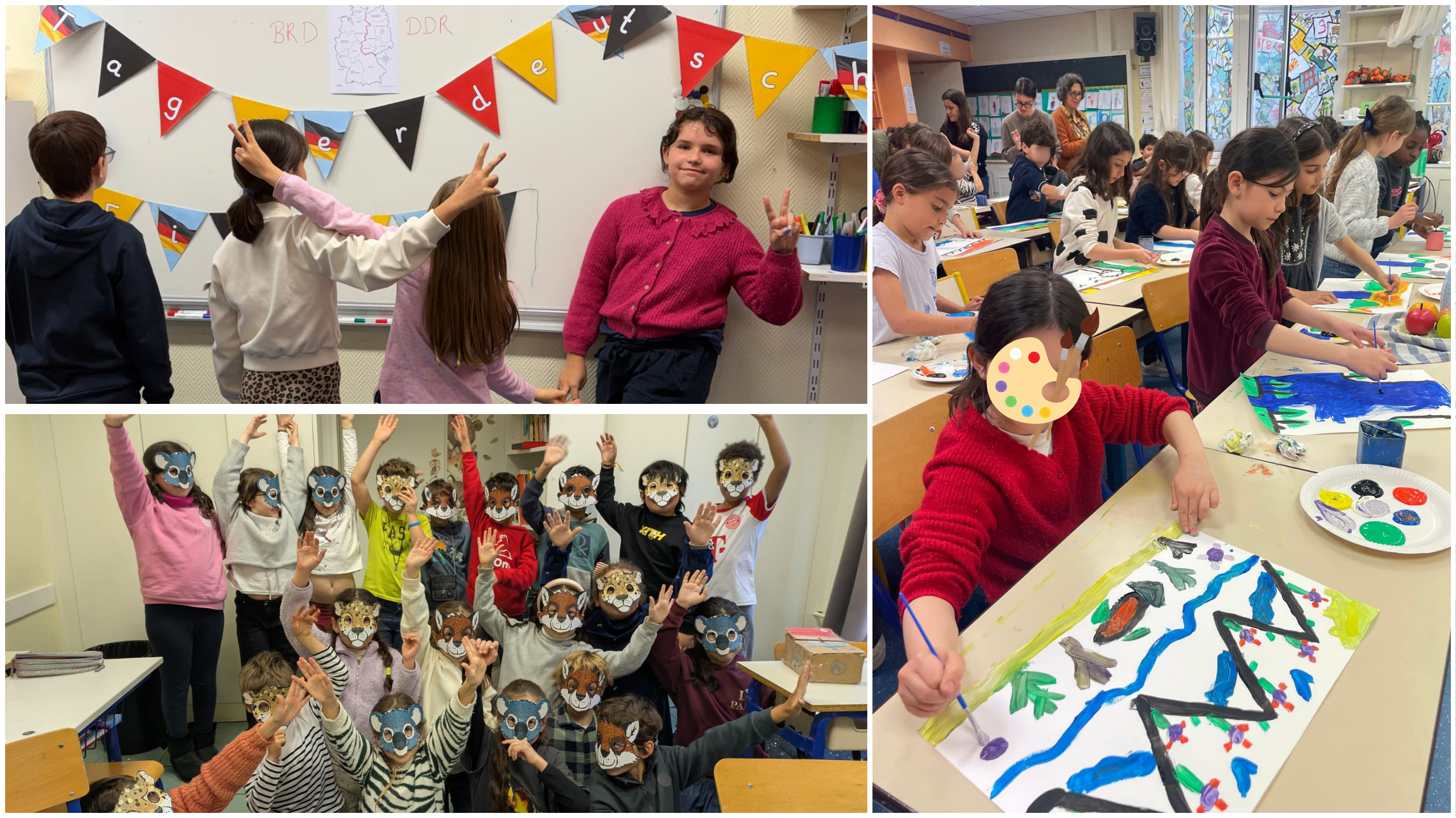 allemand eurécole école bilingue à paris sortie à l'ambassade d'autriche pour les élèves d'eurecole