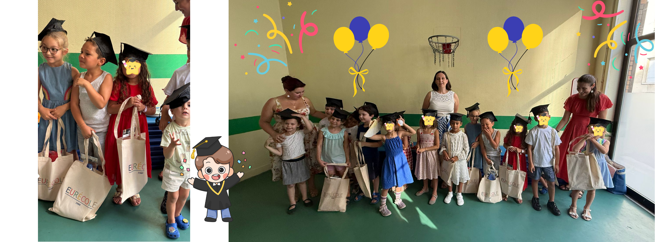 graduation GS cirque eurécole ecole bilingue paris