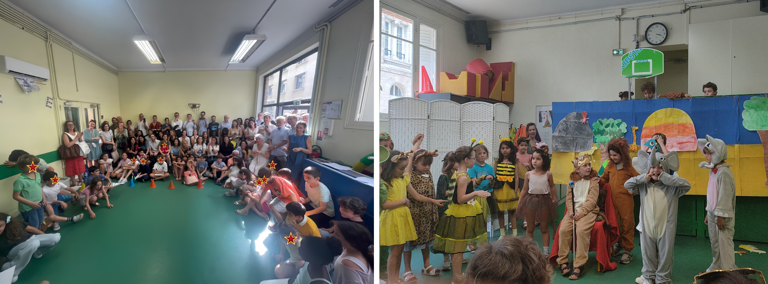 theatre sortie à l'ambassade d'autriche pour les élèves d'eurecole